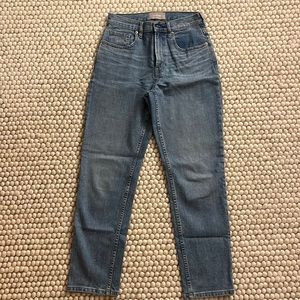 Everlane High Rise Straight ankle